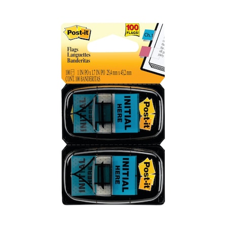 Post-It Initial Here, Flag, PK100 680-IH2